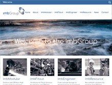 Tablet Screenshot of imbgroup.com